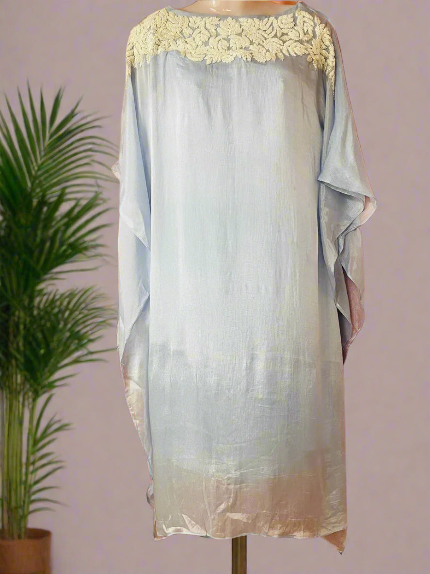 Blue Mirage-Kaftan Pant set