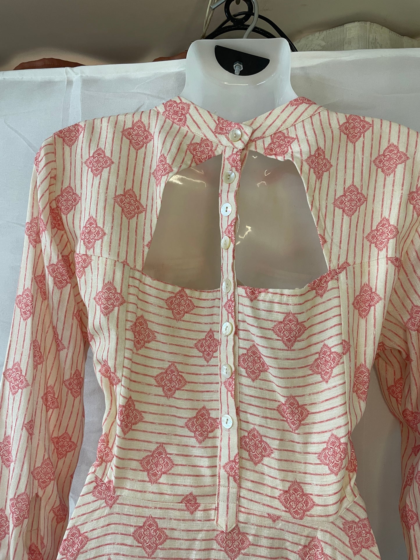 Assym Linen Dress
