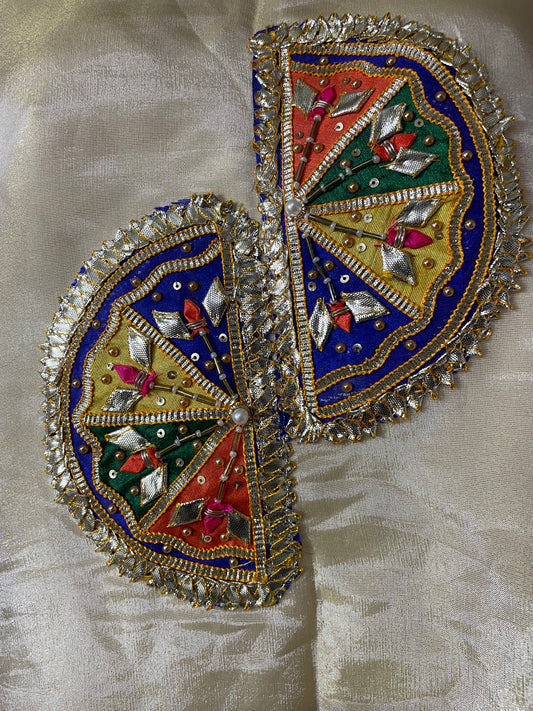 Golden Glow Gota Kaftan Kurti