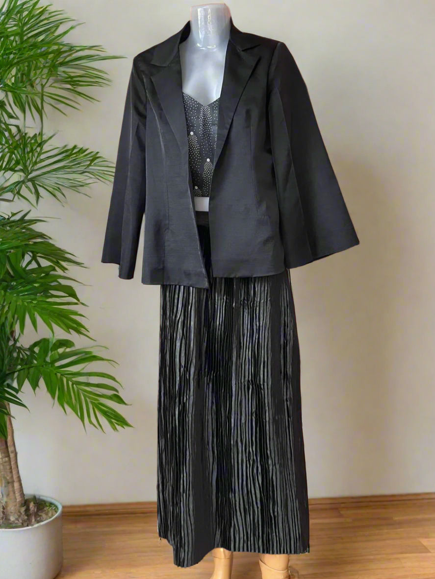 Midnight Muse Blazer Set
