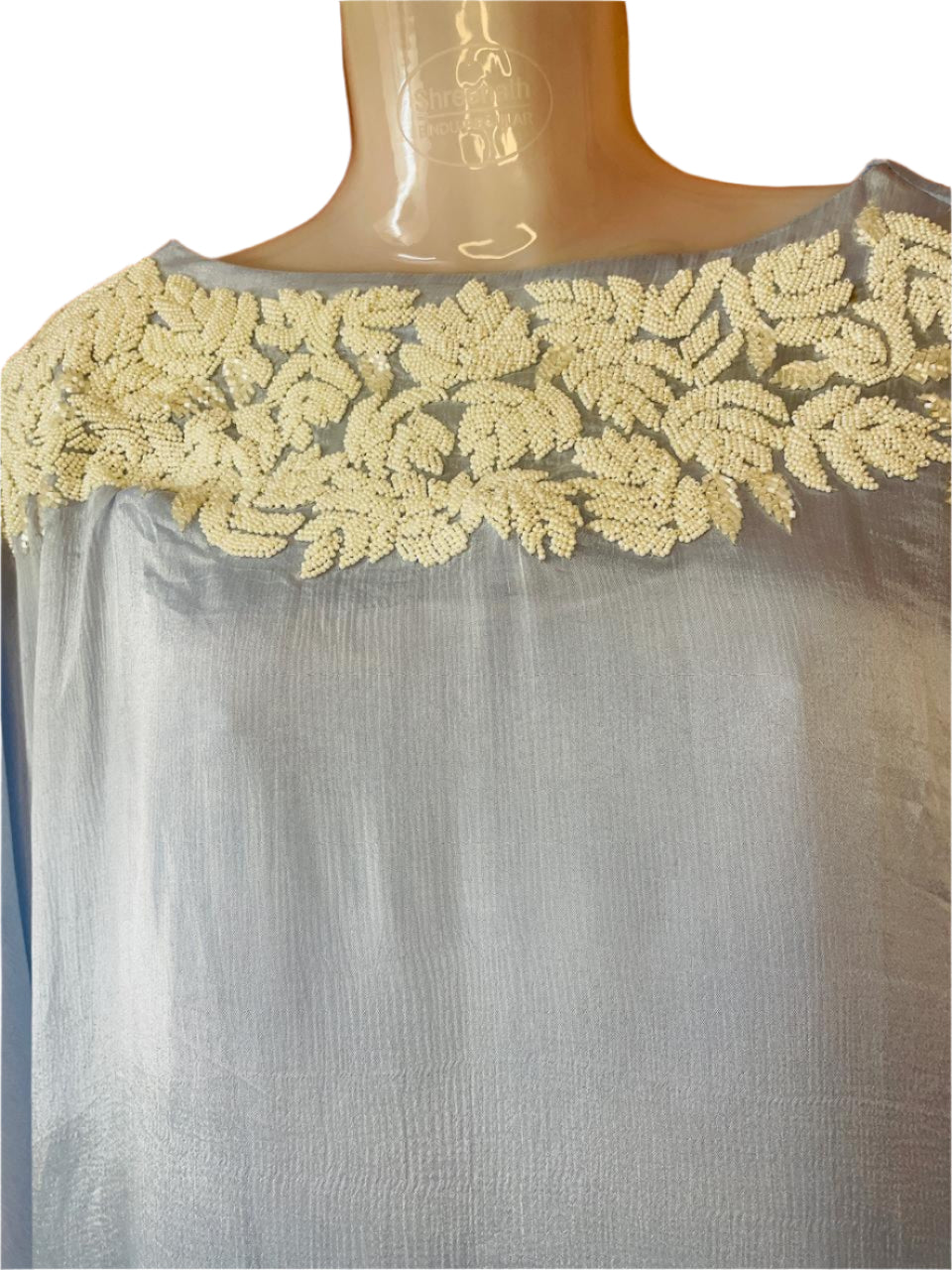 Blue Mirage-Kaftan Pant set
