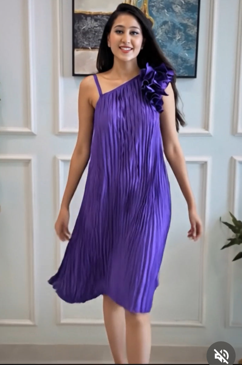 Nebula Ruffle Dress - 2