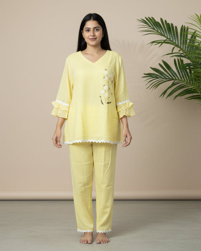 Sunlit Grace Mul Coord Set