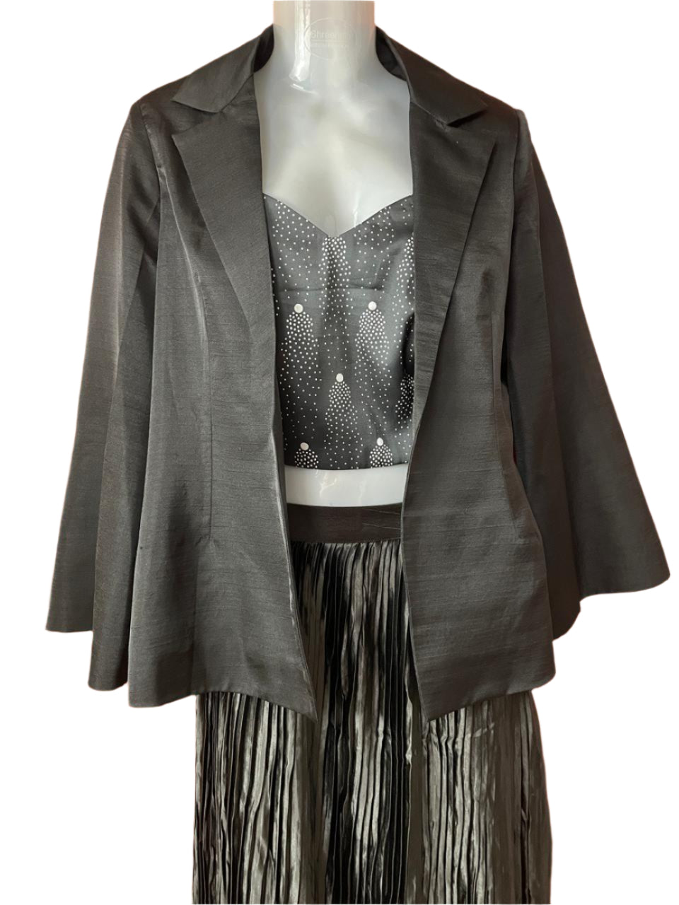 Midnight Muse Skirt Blazer Set