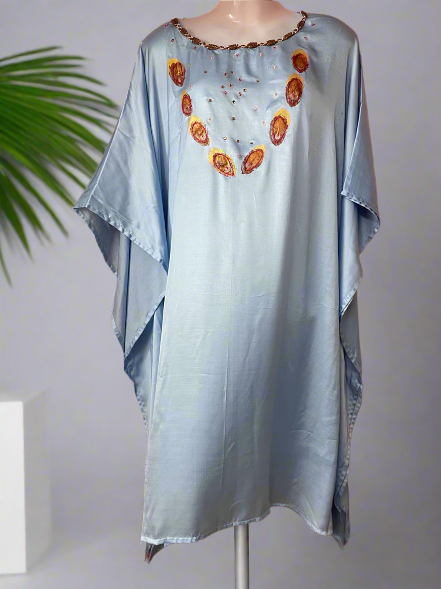 Antique Satin Kaftan