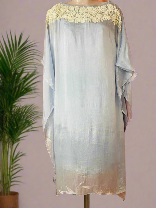 Blue Mirage-Kaftan Pant set