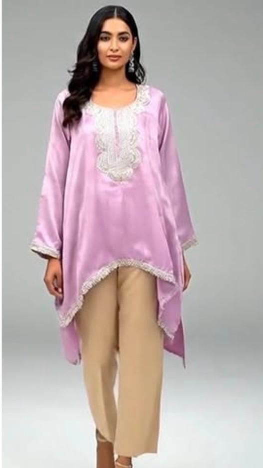 Gota Shimmer Kurti