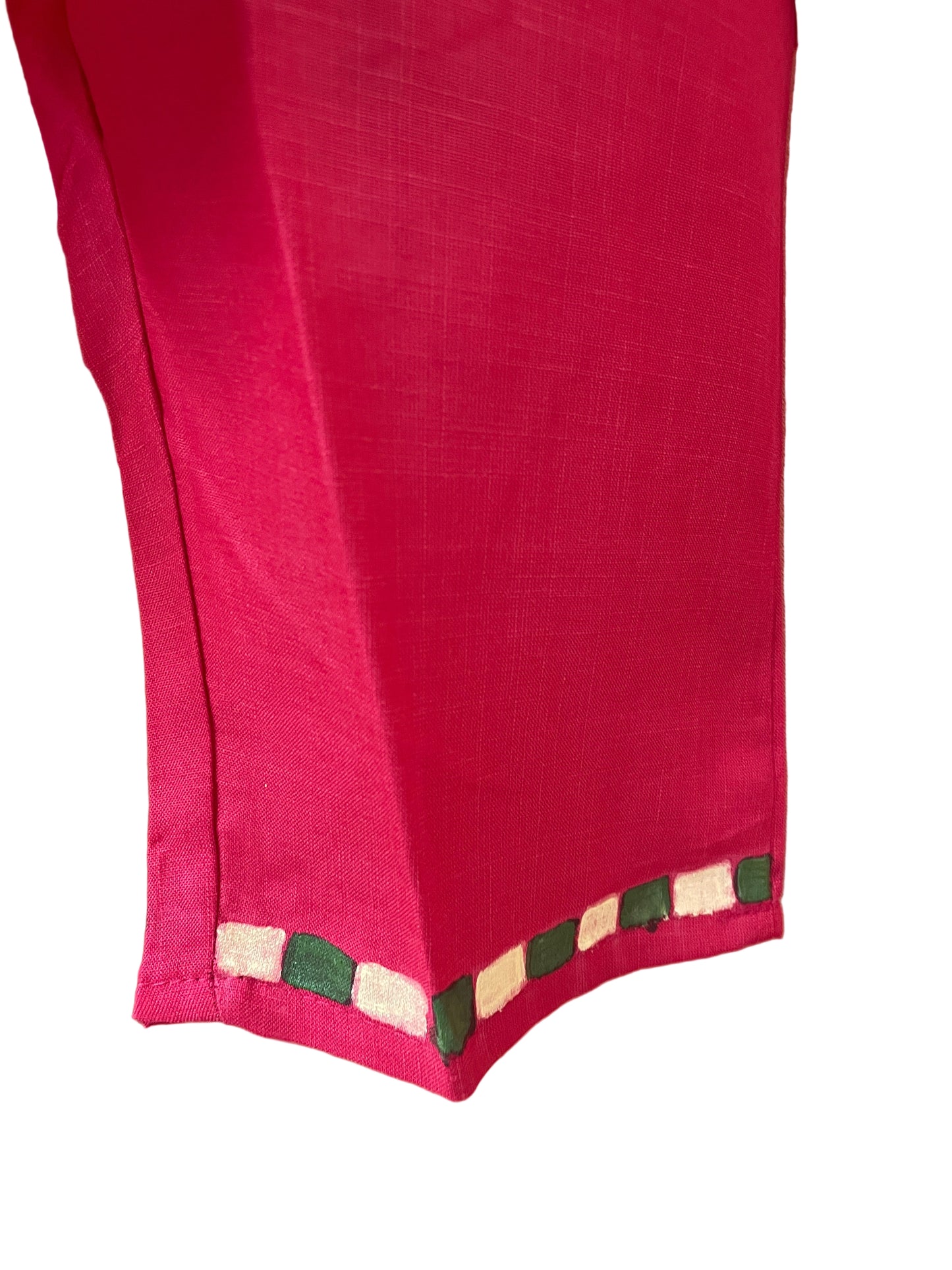 Gulbahaar Hand-Painted Suit Set