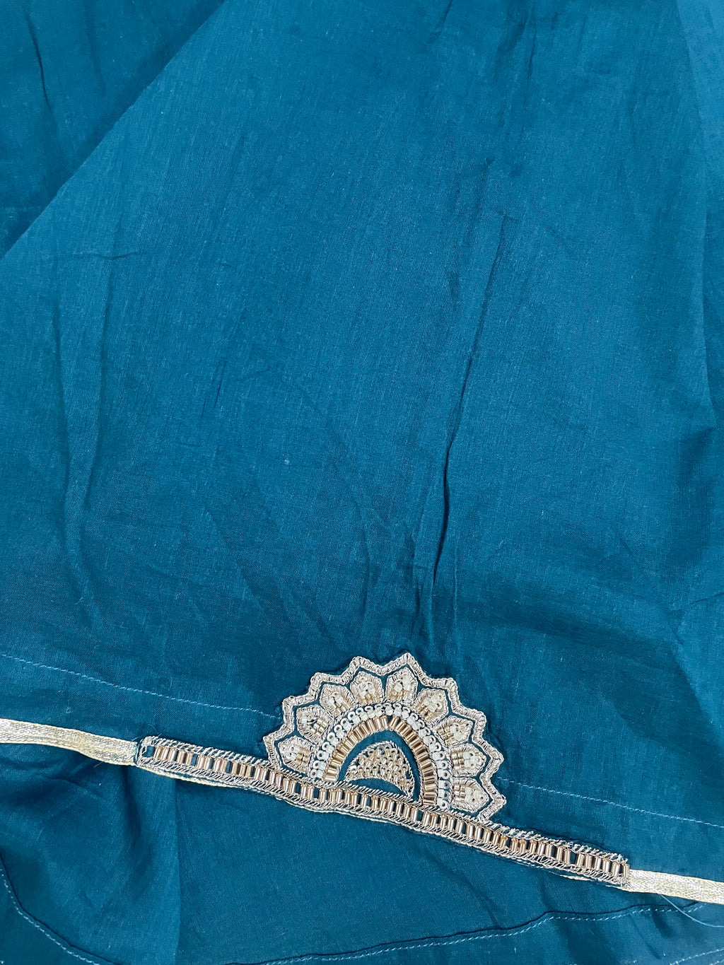 Teal Tide Embellished Co-ord Set