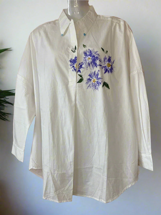Canvas White Shirt