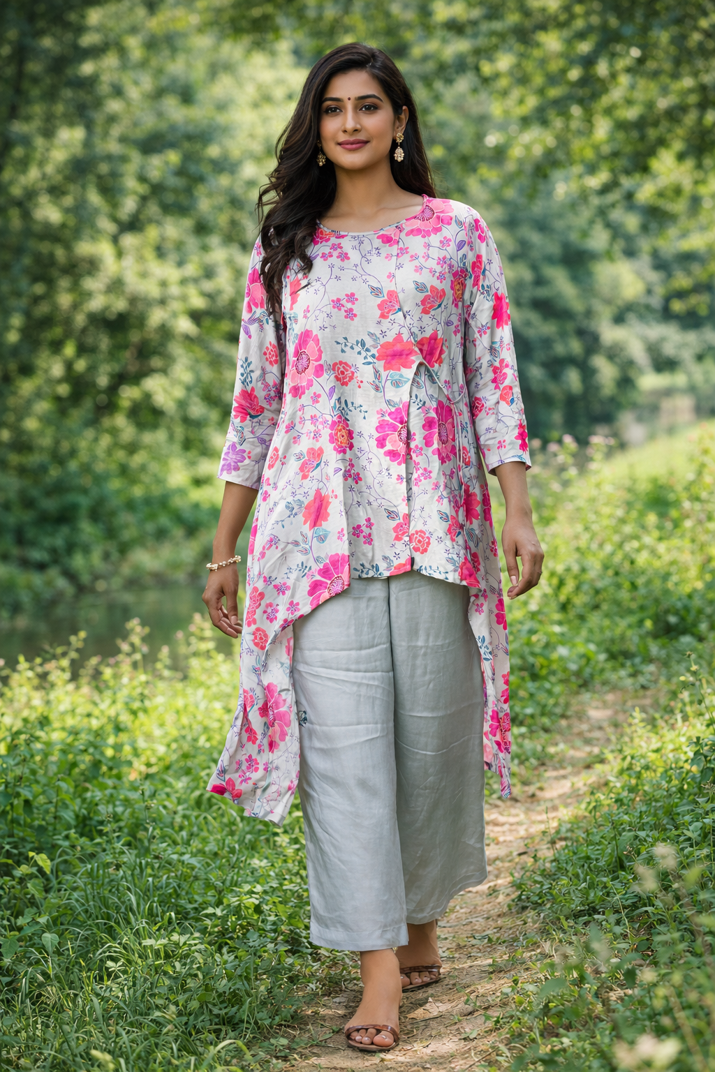 Gulbahar Drift Kurti