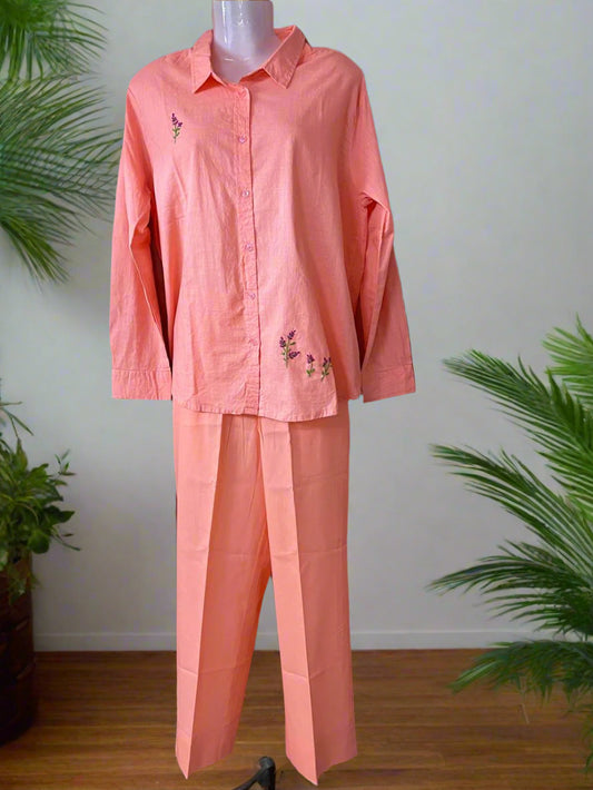 Peach Whisper Co-Ord