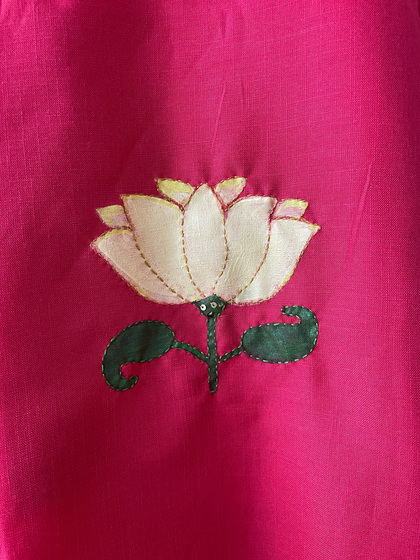 Gulbahaar Hand-Painted Suit Set