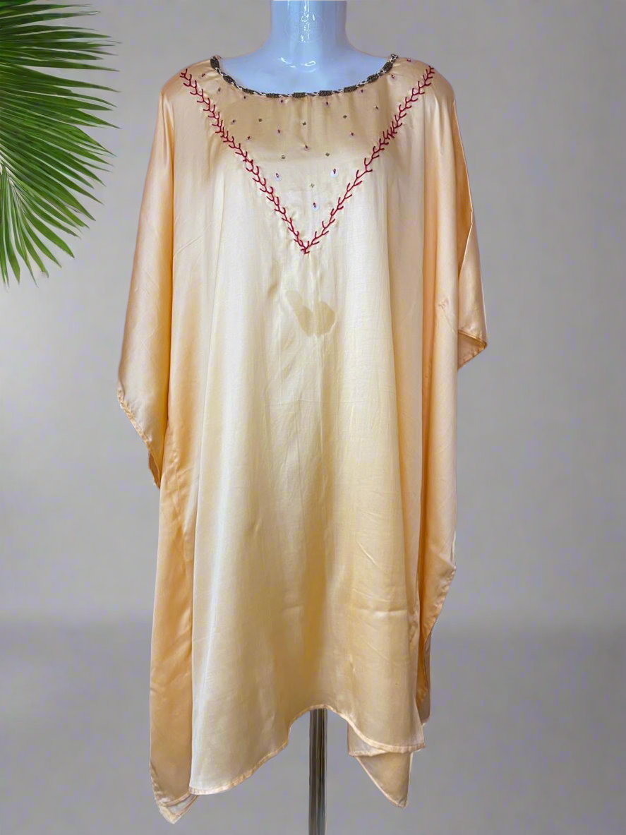 Antique Satin Kaftan