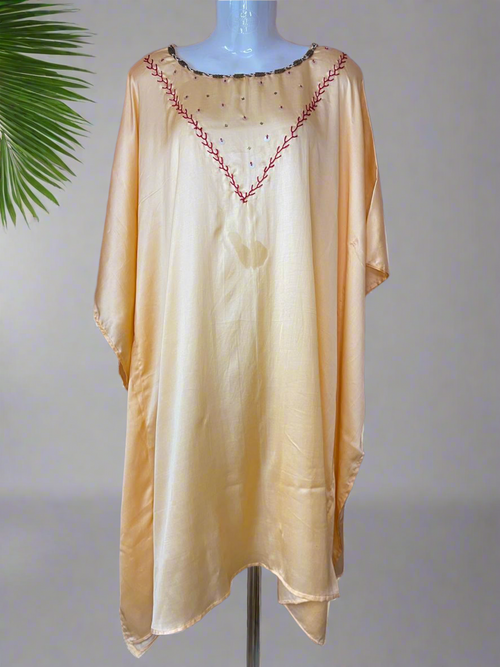 Antique Satin Kaftan