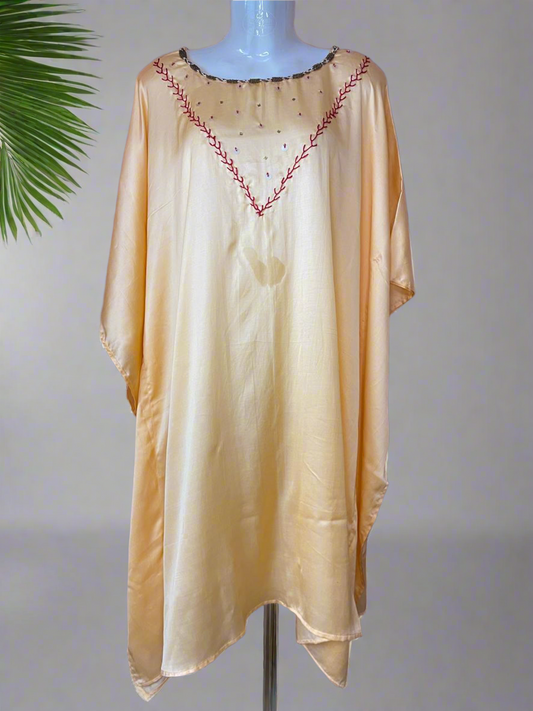 Antique Satin Kaftan
