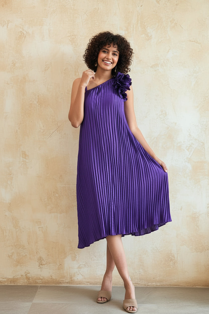 Nebula Ruffle Dress
