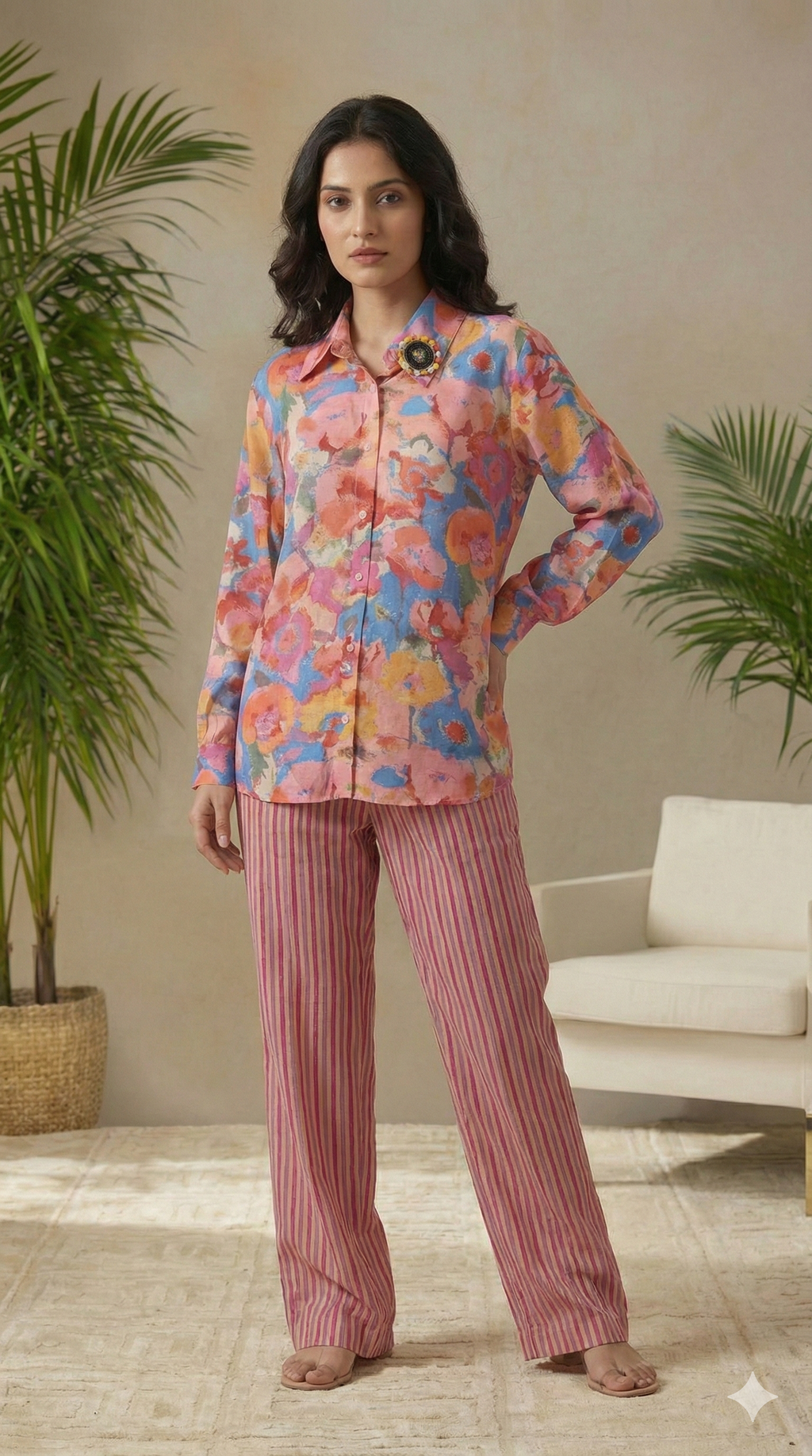 Flora Fiesta Coord Set