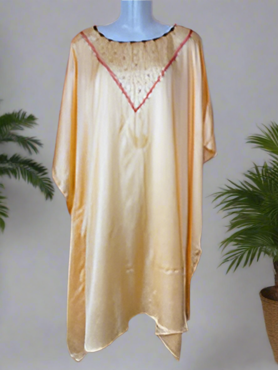 Antique Satin Kaftan