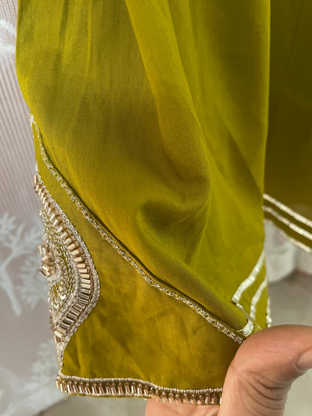 Lime Luxe Embroidered Co-ord Set