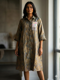 Linen Loom Shirt Dress (1)