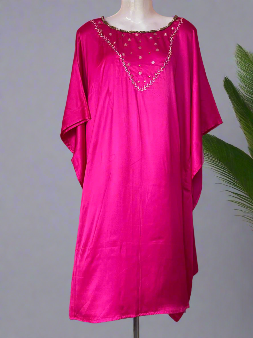 Antique Satin Kaftan