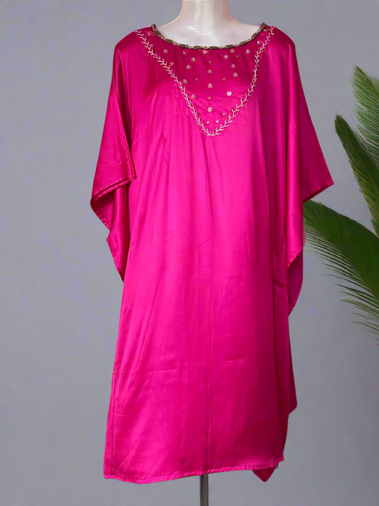 Antique Satin Kaftan