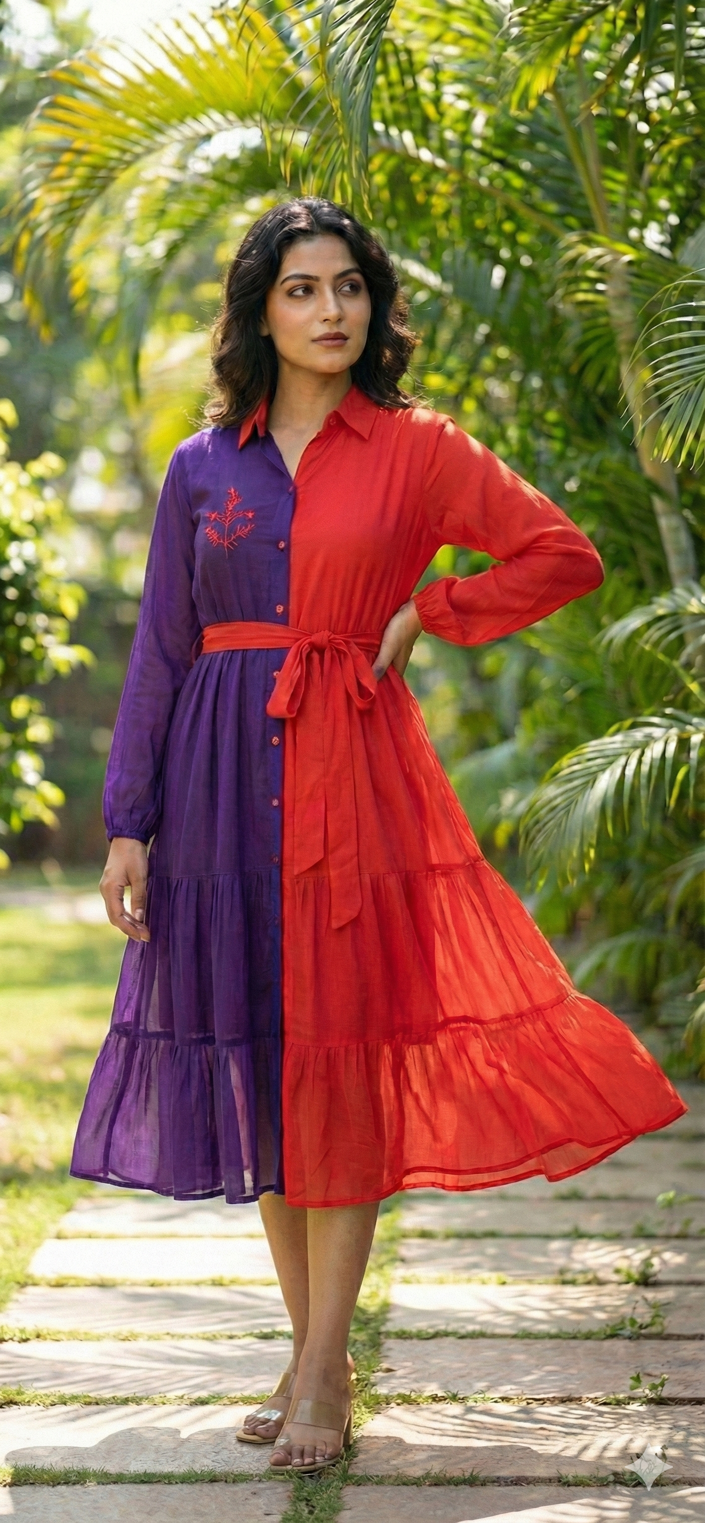 Saffron Orchid Dress