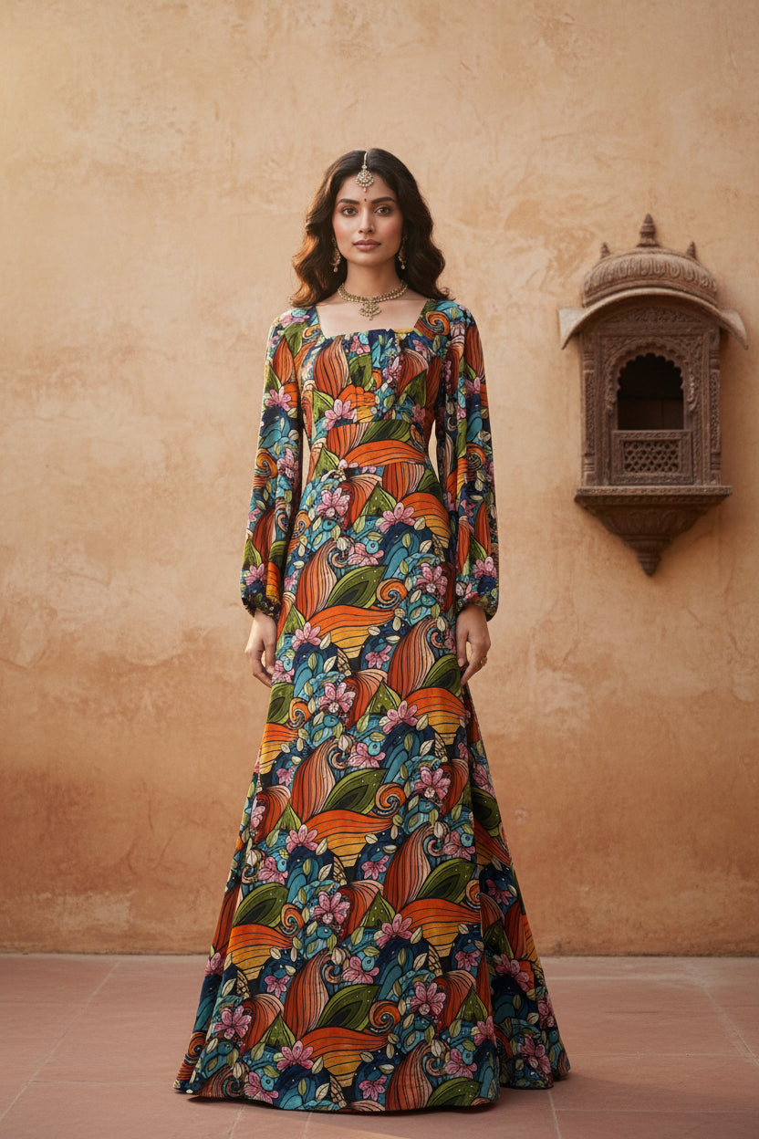 Boho Breeze Gown