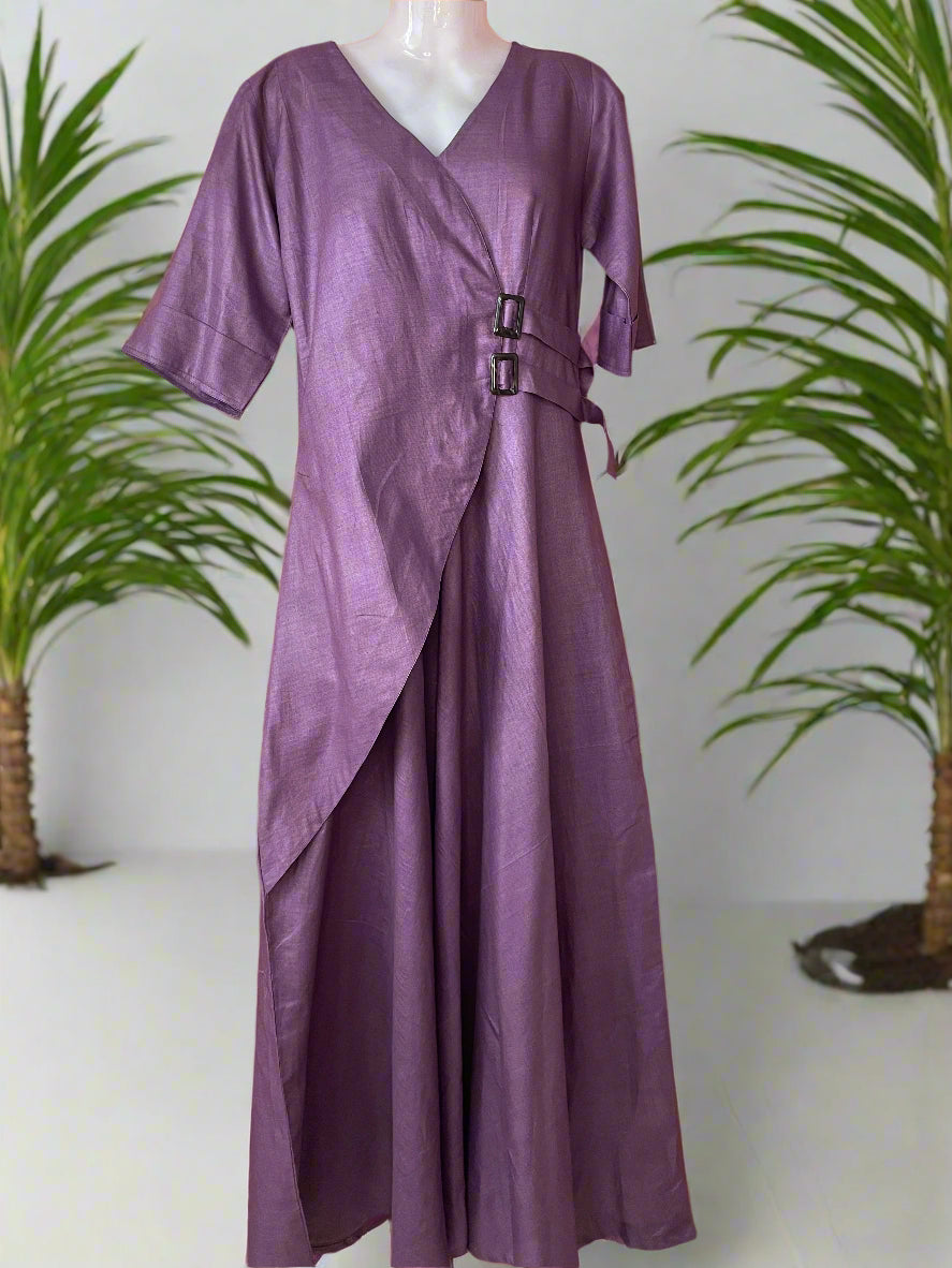 Aira Cotton Linen Gown
