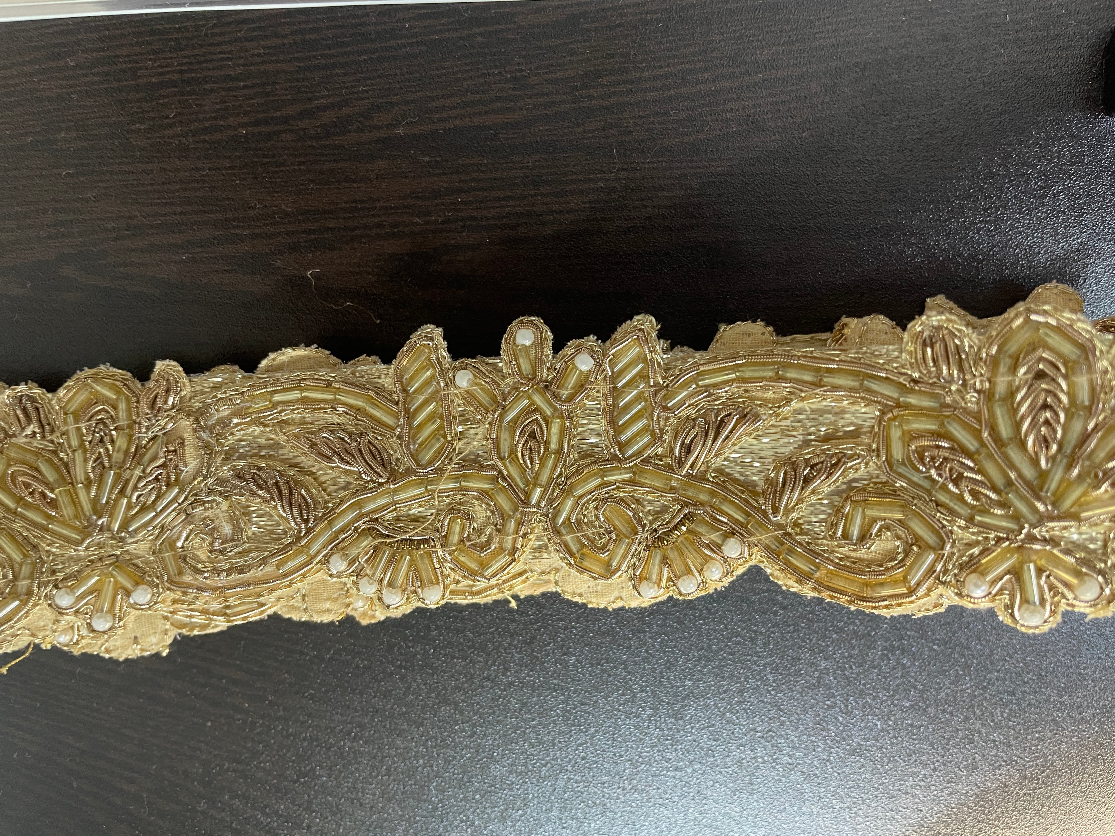 Meher Peach  Linen Gown