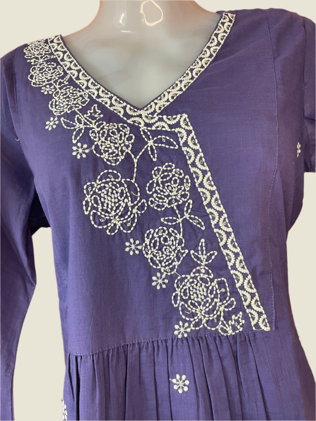 Gul Overlap Kurti  Coord