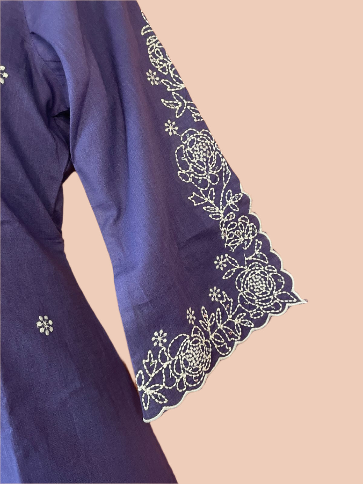 Gul Overlap Kurti  Coord