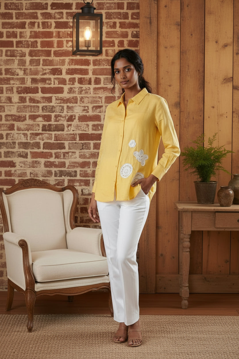 Crochet Bloom Shirts