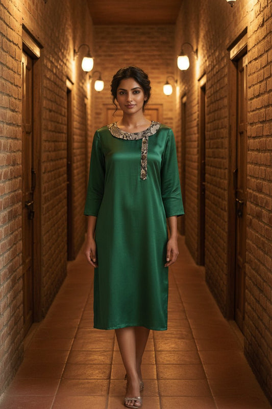 Babli Chic Dress - Silver Lining