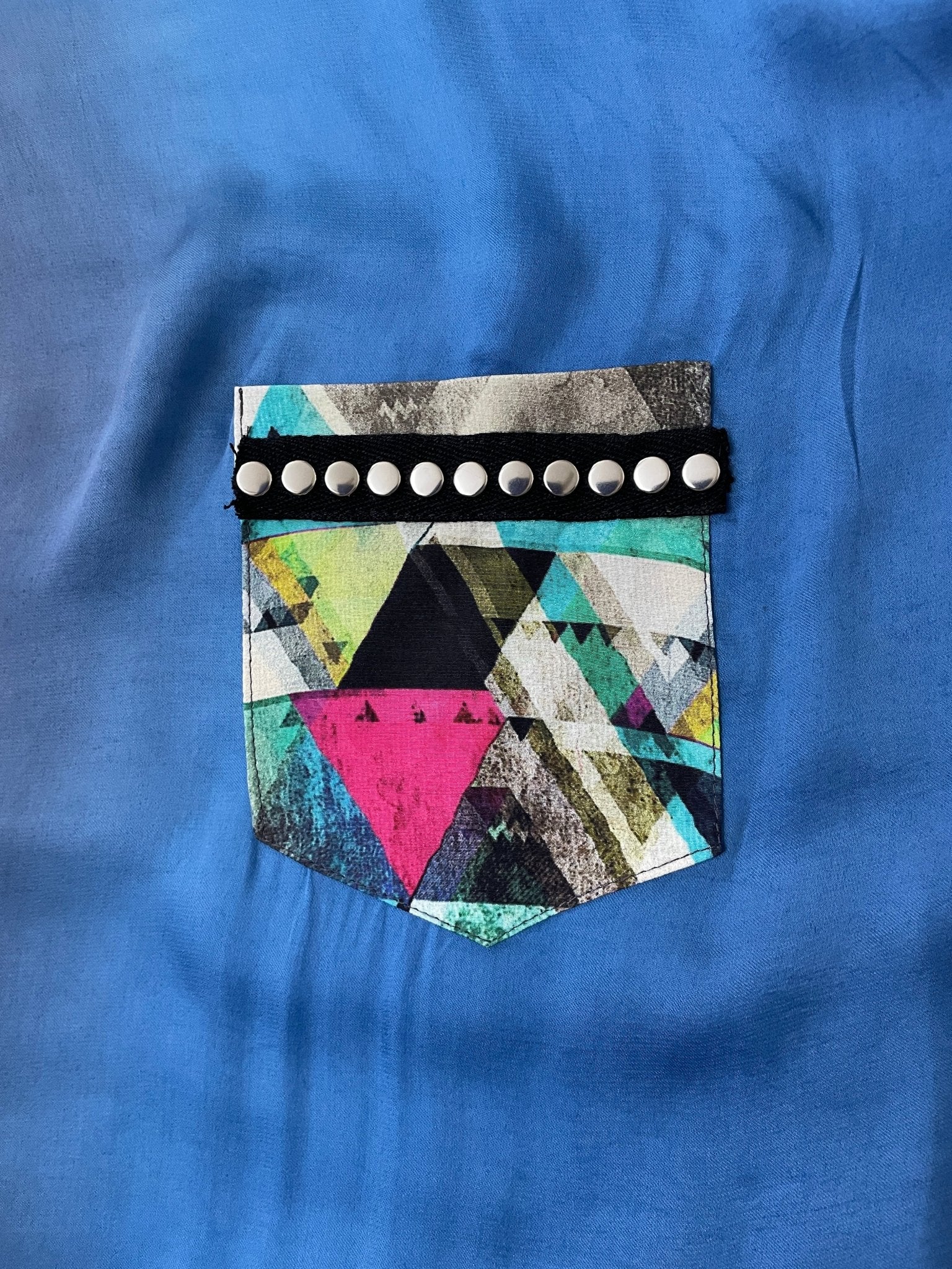 Blue Mirage Kaftan Dress - Silver Lining