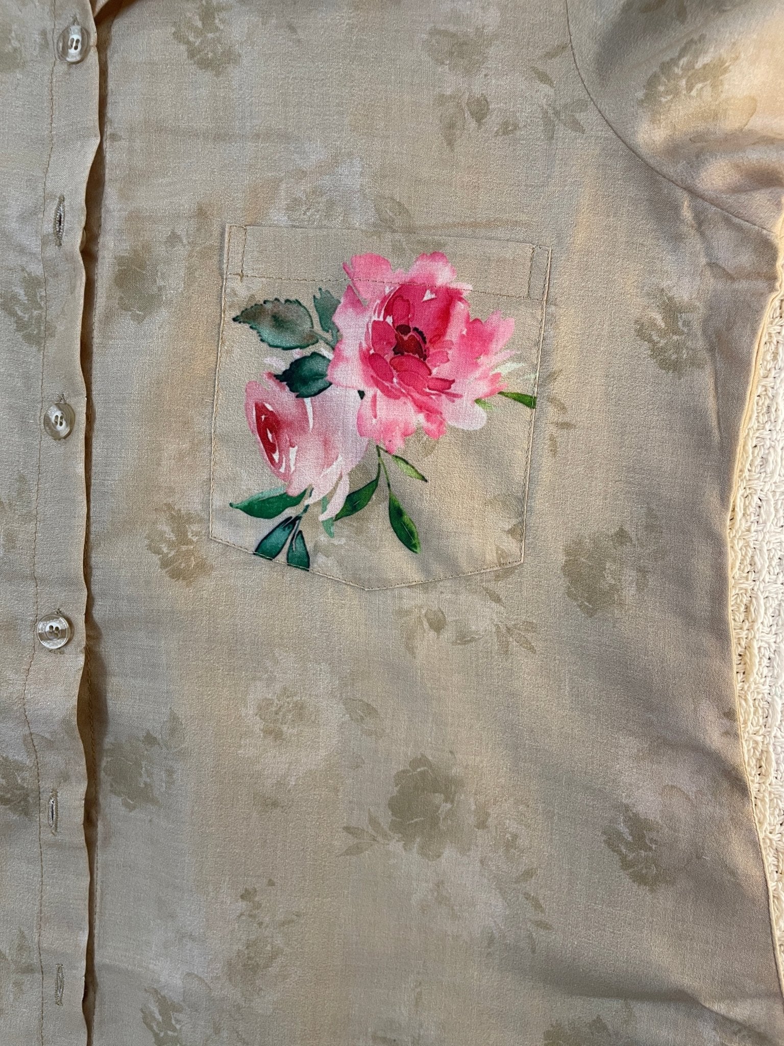 Breezy Cotton Shirt Dress - Silver Lining