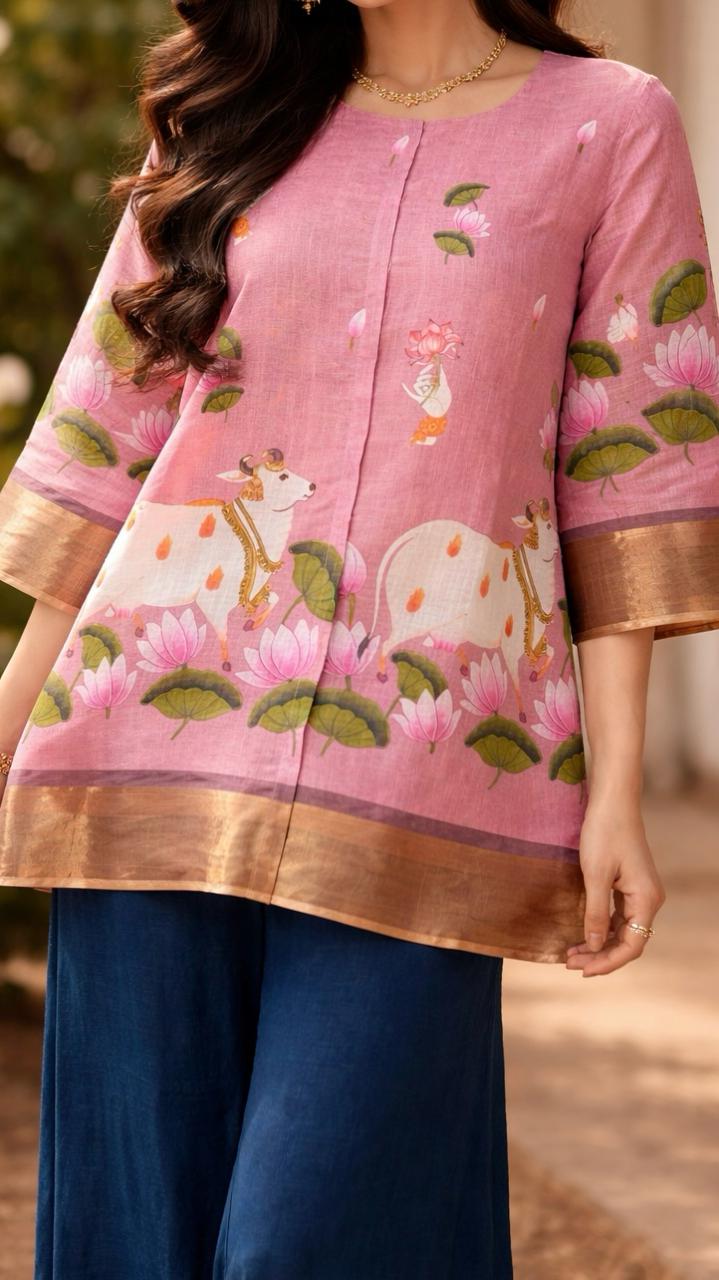 Gulmohar Breeze Kurti Set