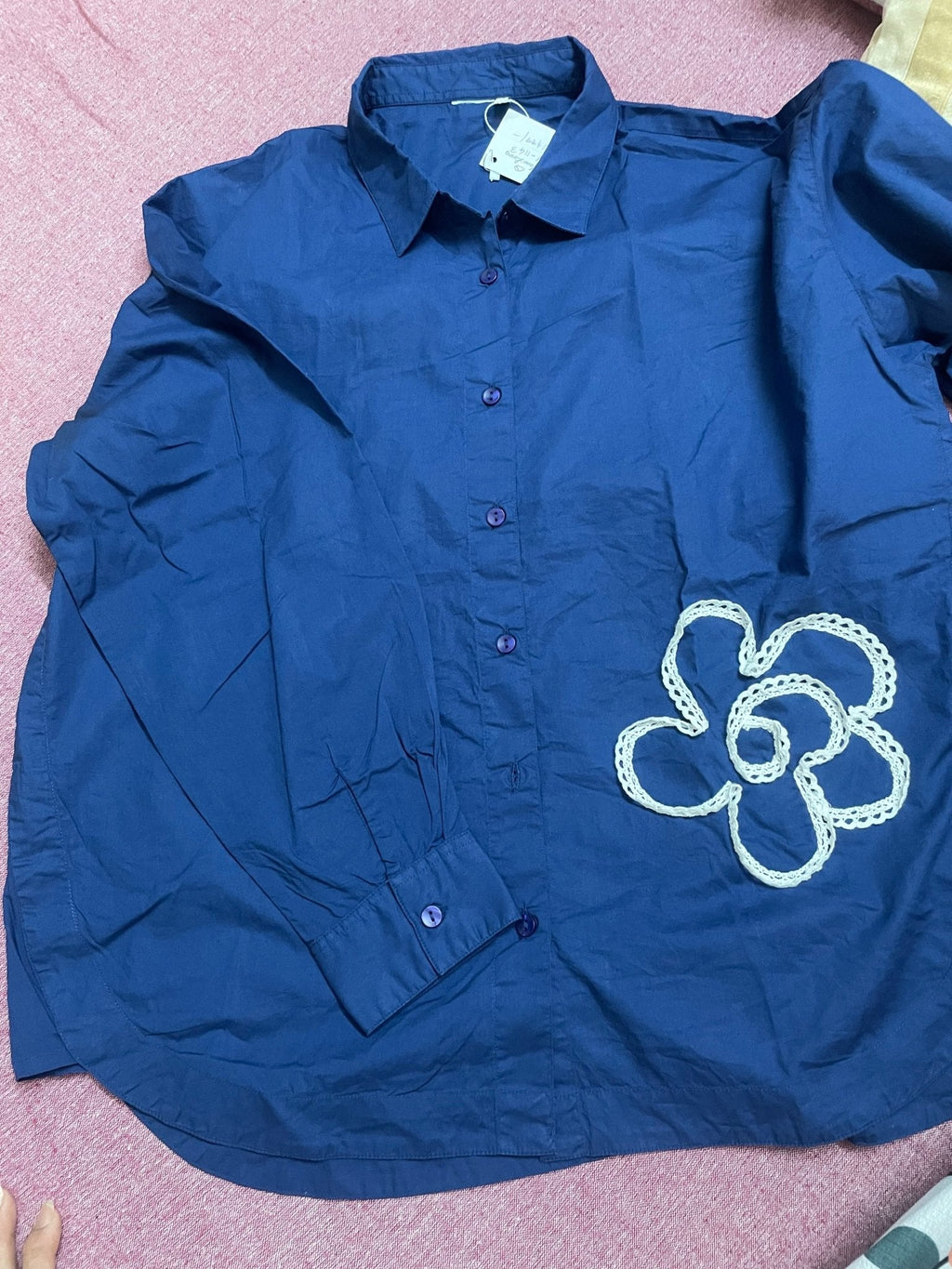 Cotton Bloom Shirts - Silver Lining