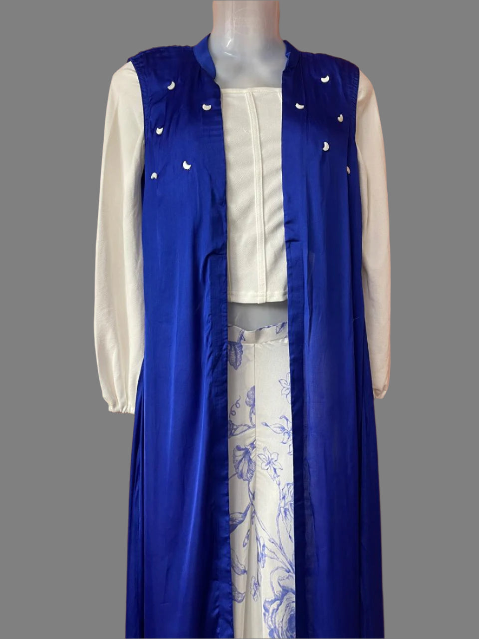 Royal Moon Tide-Jacket Dress