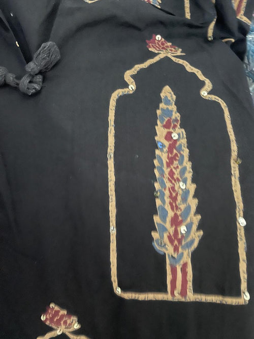 Black Beauty Kurti Coord Set