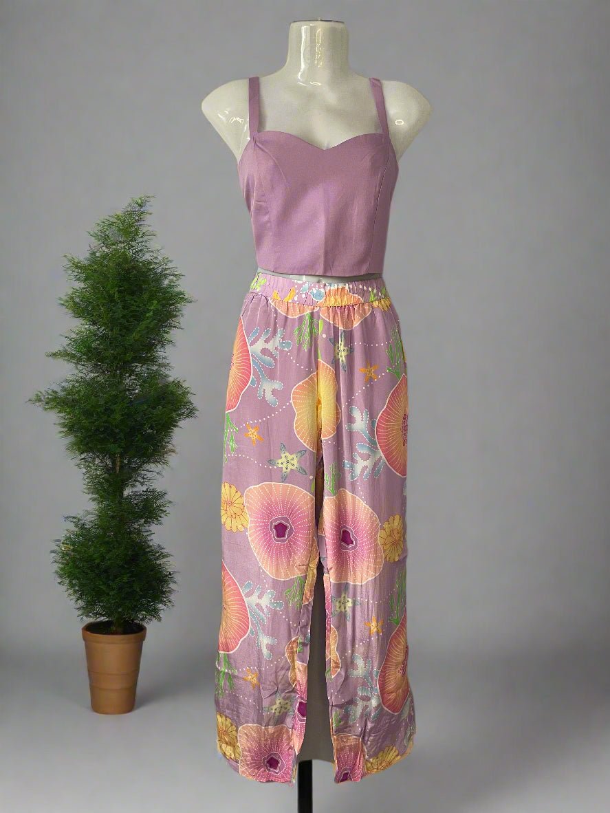 Lilac Luster Cape Coord Set - Silver Lining