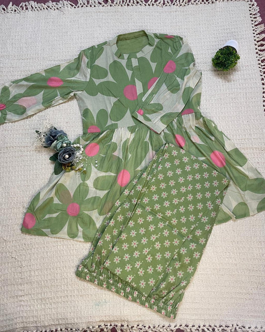 Mal Green Floral Coord Set - Silver Lining