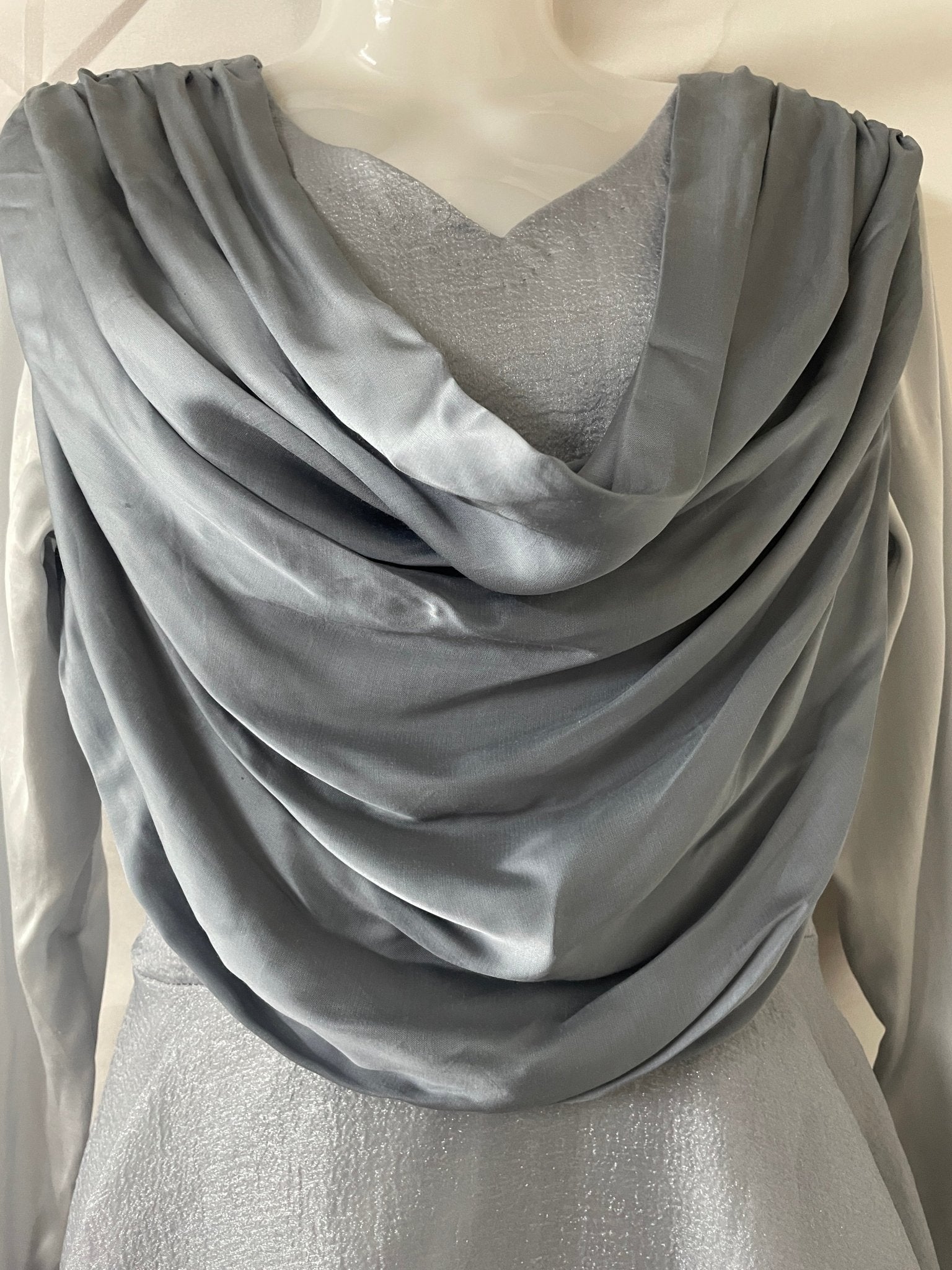Midnight Glitz Party Gown - Silver Lining