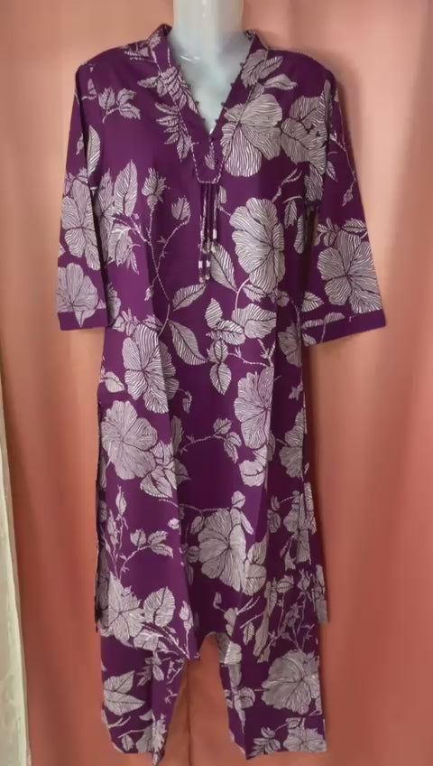 Purple Mirage Co-ord