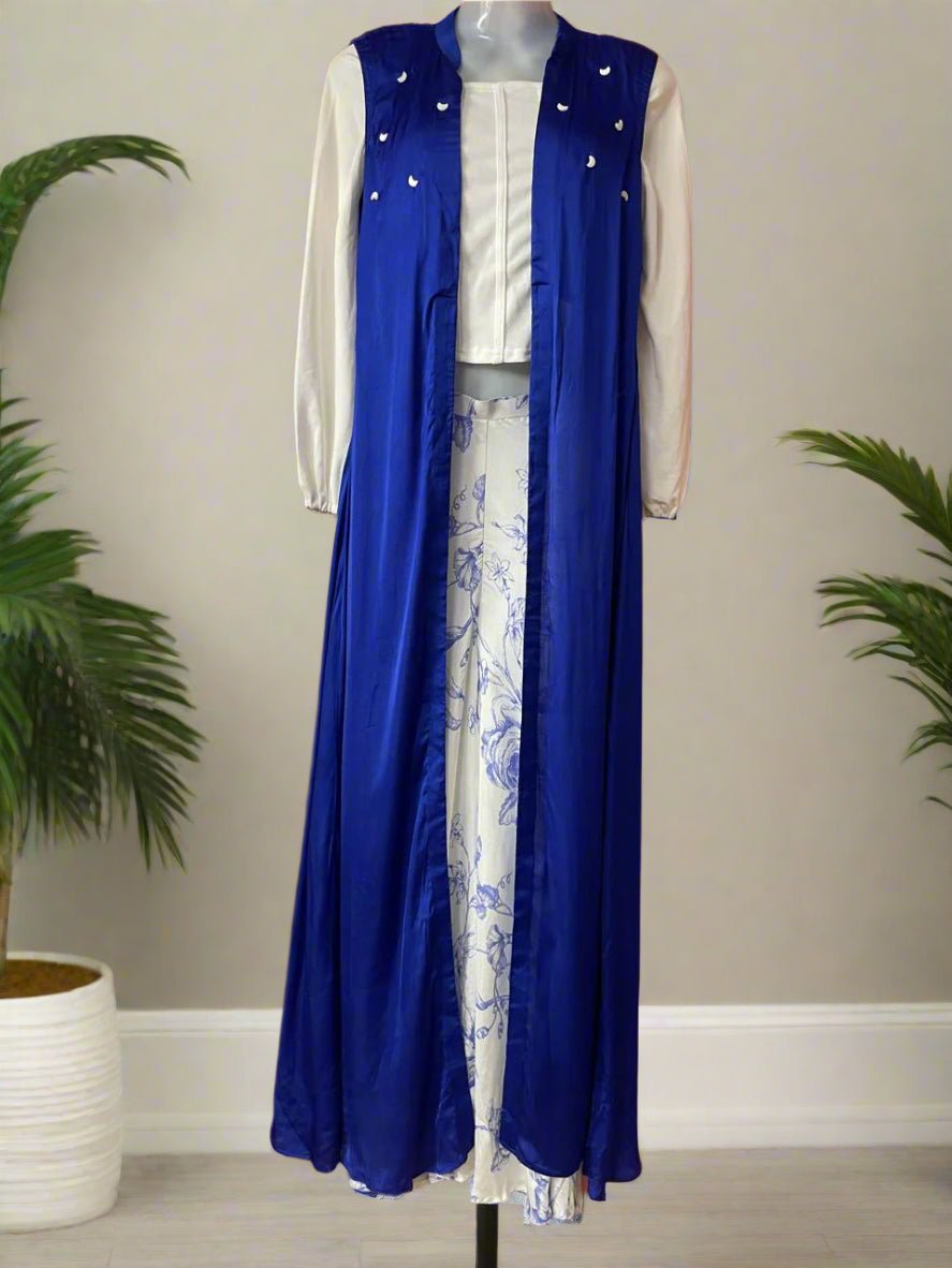 Royal Moon Tide-Jacket Dress - Silver Lining
