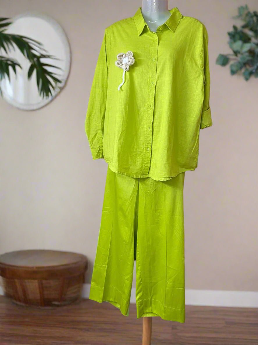 Zesty Glow Coord Set - Silver Lining